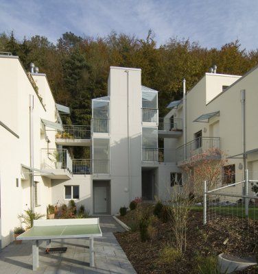 Benzen: 12 Terrassenhäuser in Beringen