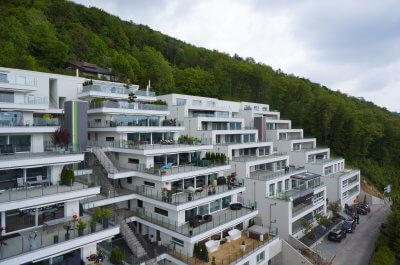 Belvedere 2: 16 Terrassenhäuser in Beringen
